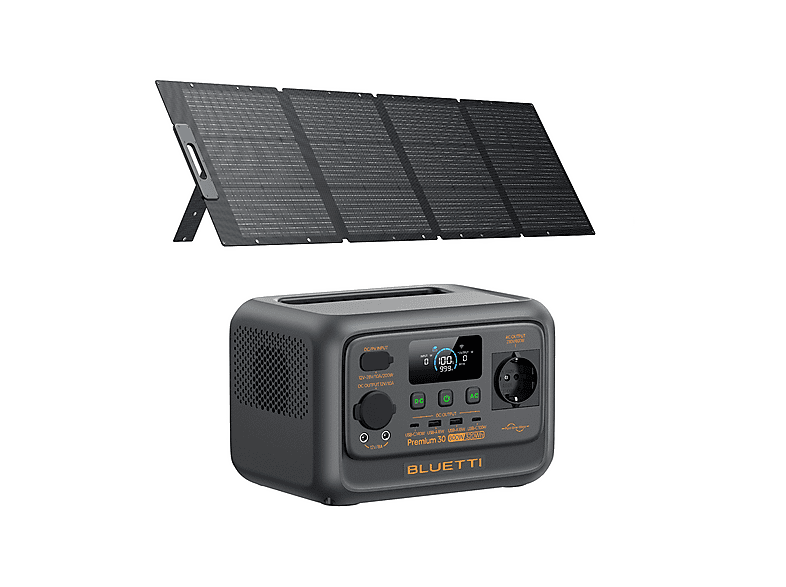 Estación de energía - Bluetti KIT Premium 30 V2+PV200