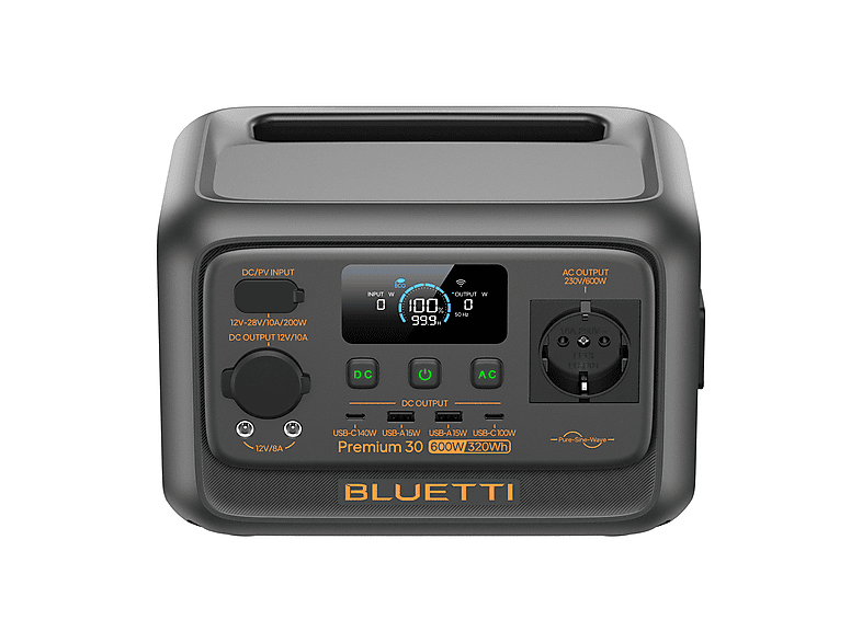 Estación de energía - Bluetti KIT Premium 30 V2+PV200