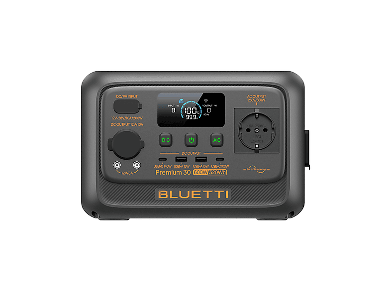 Estación de energía - Bluetti KIT Premium 30 V2+PV60