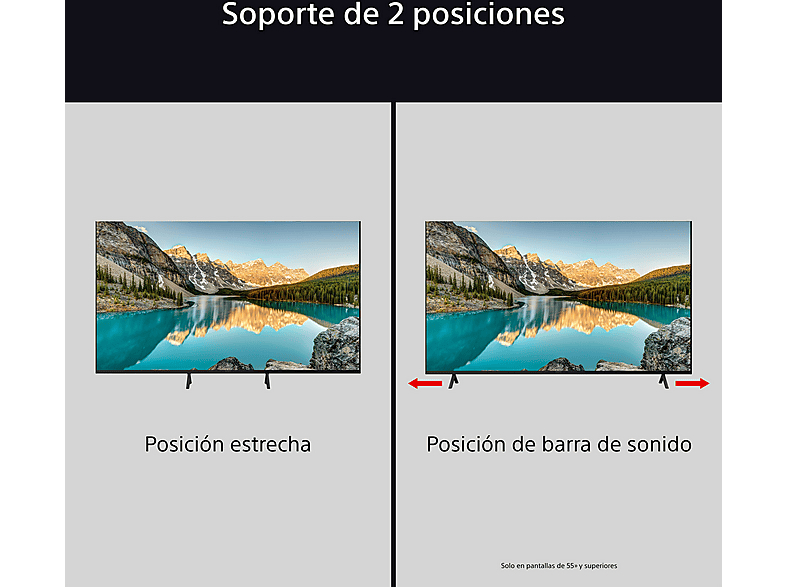 TV LED 85" - Sony Bravia 3, Direct LED, 4K HDR Processor X1 con IA, Smart TV (Google TV), TDT HD, DVB-T2, Dolby Atmos/Vision, Chromecast, Eco, 85S35