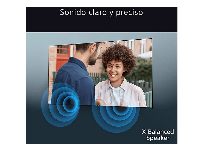 TV LED 55" - Sony Bravia 3, Direct LED, 4K HDR Processor X1 con IA, Smart TV (Google TV), TDT HD, DVB-T2, Dolby Atmos/Vision, Chromecast, Eco, 55S35