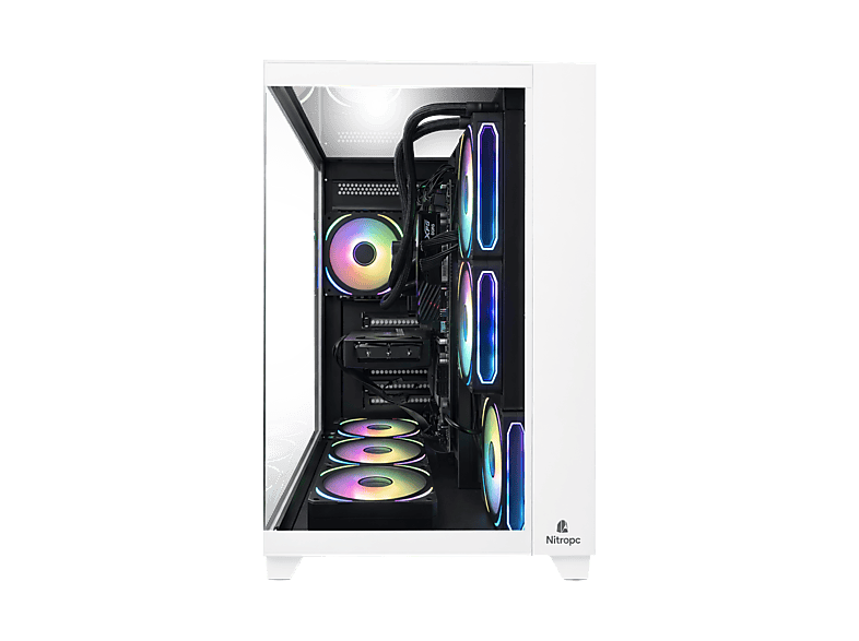 Pack PC gaming - Nitropc Pack Extremo, Intel Core i7-12700KF (12 núcleos, 20 hilos | 3,60 GHz hasta 5,00 GHz), Monitor 27" 300Hz, 32 GB RAM, 1 TB SSD