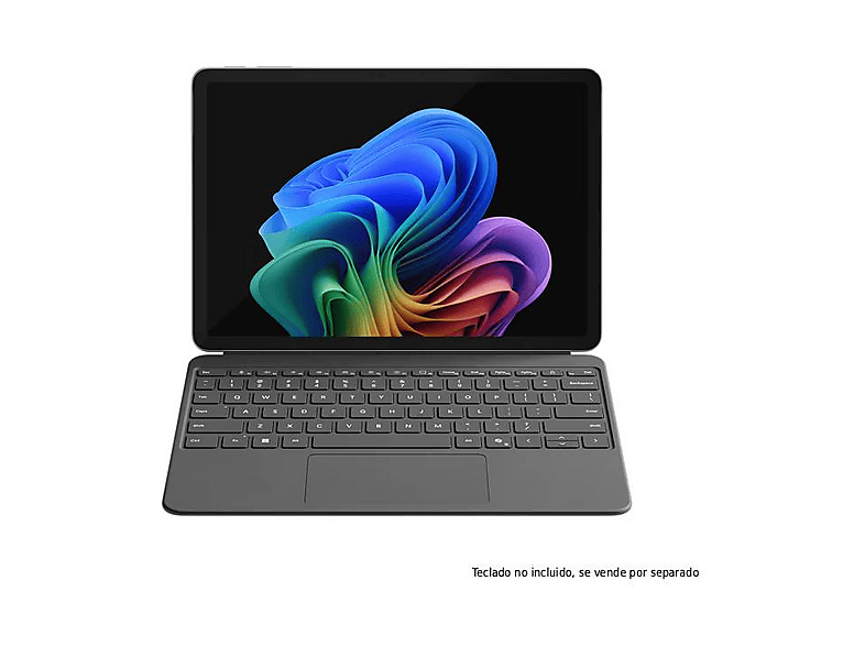 Convertible 2 en 1 - Microsoft Surface Pro Copilot+ PC, 12"Táctil, Snapdragon® X Plus, 16GB RAM, 256GB, Adreno™ Onboard Graphics, Windows11H, Platinum