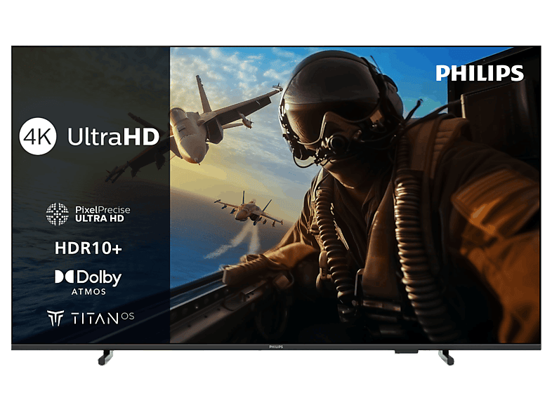 TV LED 50" - Philips 50PUS7000/12, UHD 4K, Smart TV, Dolby Atmos y DTS:X, Titan OS, Negro