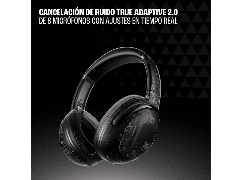 Auriculares inalámbricos - JBL Tour One M3, Circumaurales, Bluetooth, 70h Autonomía, 8 Micrófonos, Azul