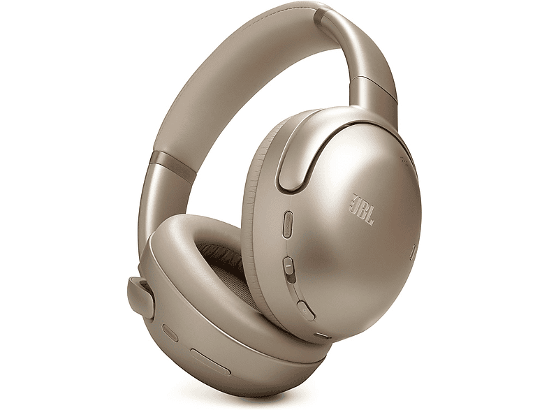 Auriculares inalámbricos - JBL Tour One M3, Circumaurales, Bluetooth, 70h Autonomía, 8 Micrófonos, Crema