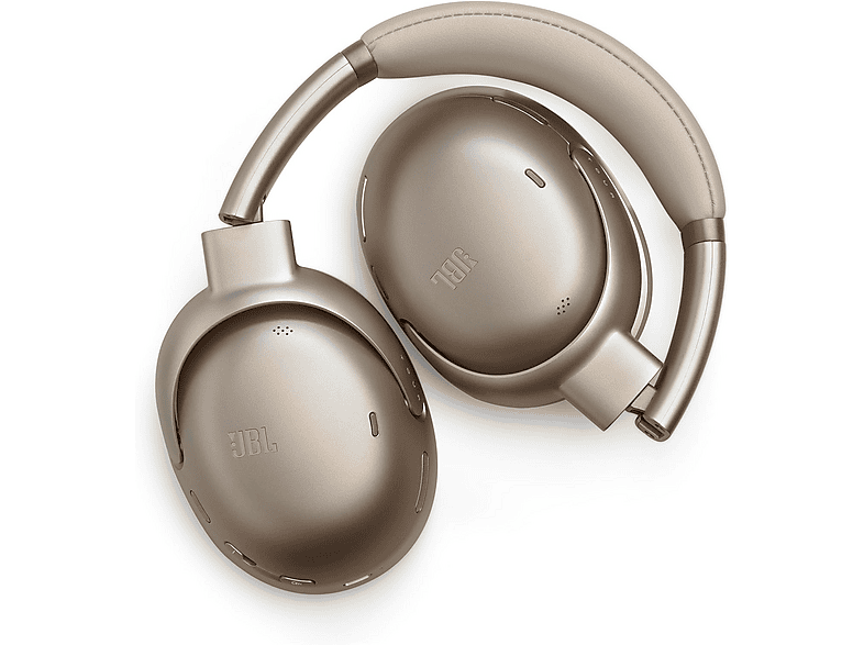 Auriculares inalámbricos - JBL Tour One M3, Circumaurales, Bluetooth, 70h Autonomía, 8 Micrófonos, Crema