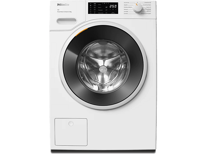 Lavadora carga frontal - Miele WWD380 WCS, 9 kg, 1400 rpm, 11 programas, Blanco Loto