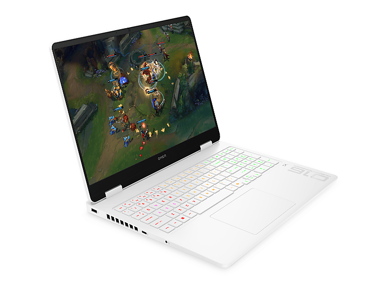 Portátil gaming - HP OMEN 16-am0022ns, 16" 2K, Intel® Core™ Ultra 7 255H, 32GB RAM, 1TB SSD, GeForce RTX™ 5070, Windows 11 Home, Blanco cerámica
