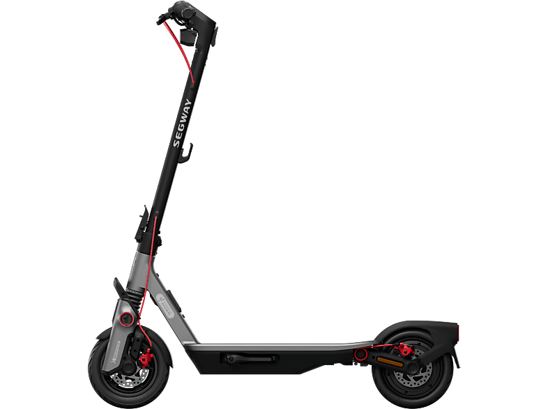Patinete eléctrico - Segway Ninebot F3 PRO, Tipo 1 / VPL, Potencia Nominal 550W, Carga máx. 120 kg, 10200 mAh, 25km/h, 70km auto.,Gris y Negro