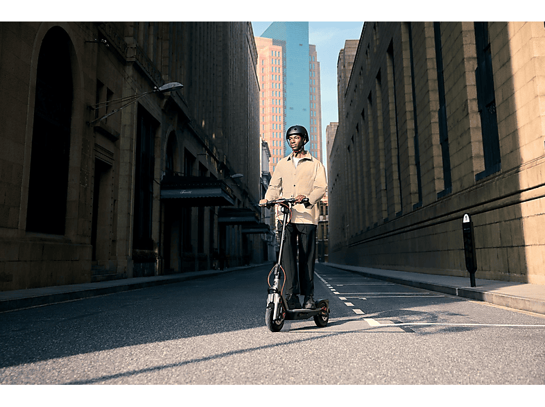 Patinete eléctrico - Segway Ninebot F3 PRO, Tipo 1 / VPL, Potencia Nominal 550W, Carga máx. 120 kg, 10200 mAh, 25km/h, 70km auto.,Gris y Negro