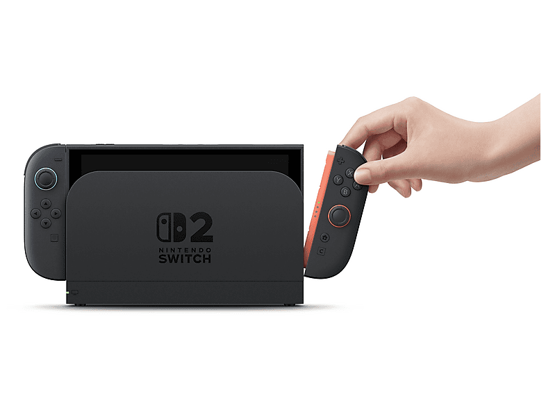 Consola - Nintendo Switch 2, 7.9” Full HD HDR 120 Hz, 256 GB, Magnetic Joy-Con 2 con modo ratón, Azul y Rojo Neón
