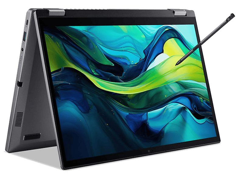 Convertible 2 en 1 - Acer Aspire SPIN 14 ASP14-52MTN-505B, 14" WUXGA, Intel® Core™ Ultra 5 115U, 16GB RAM, 512GB SSD, Arc™ Onboard Graphics, W 11