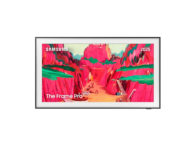 TV Neo QLED 65" - Samsung The Frame Pro TQ65LS03FWUXXC, QLED Mini Led 4K, NQ4 AI Gen3 Processor, Smart TV full AI, Wifi, Negro