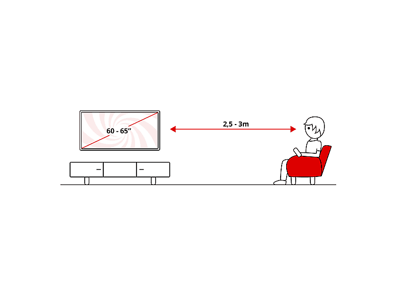 TV LED 65" - Samsung TU65U7025FKXXC, UHD 4K, Procesador Crystal 4K, Smart TV, Negro