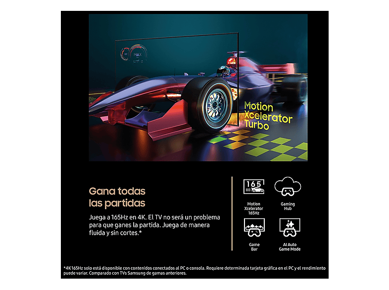 TV OLED 77" - Samsung TQ77S93FAEXXC, OLED 4K, NQ4 AI Gen3 Processor, Smart TV full AI, Wifi, Negro grafito