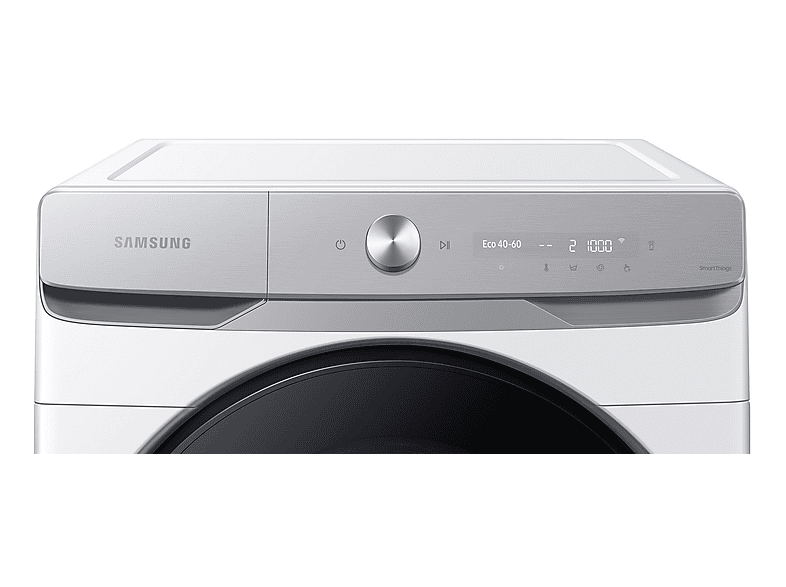 Lavadora carga frontal - Samsung WF20DG8650BWU3, 20 kg, 1100rpm, 20 programas, Blanco