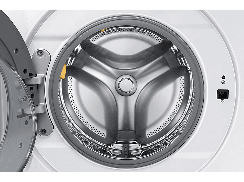 Lavadora carga frontal - Samsung WF20DG8650BWU3, 20 kg, 1100rpm, 20 programas, Blanco