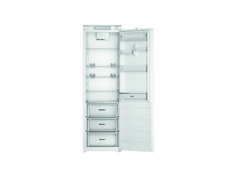 Frigorífico una puerta integrable - Whirlpool WHSD18A013C1, Altura 177 cm, Capacidad 306 l, Tecnología 6th sense, Inox