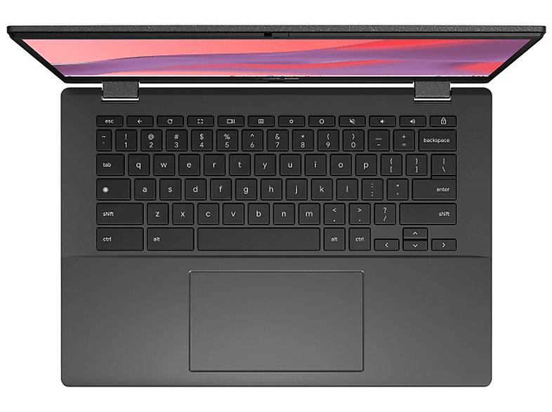 Portátil - ASUS Chromebook Flip CL1402FM2A-EC0192, 14" FHD, MediaTek Kompanio 520, 8GB RAM, 128GB eMMC, Mali-G52, Google Chrome OS, Incl Pen