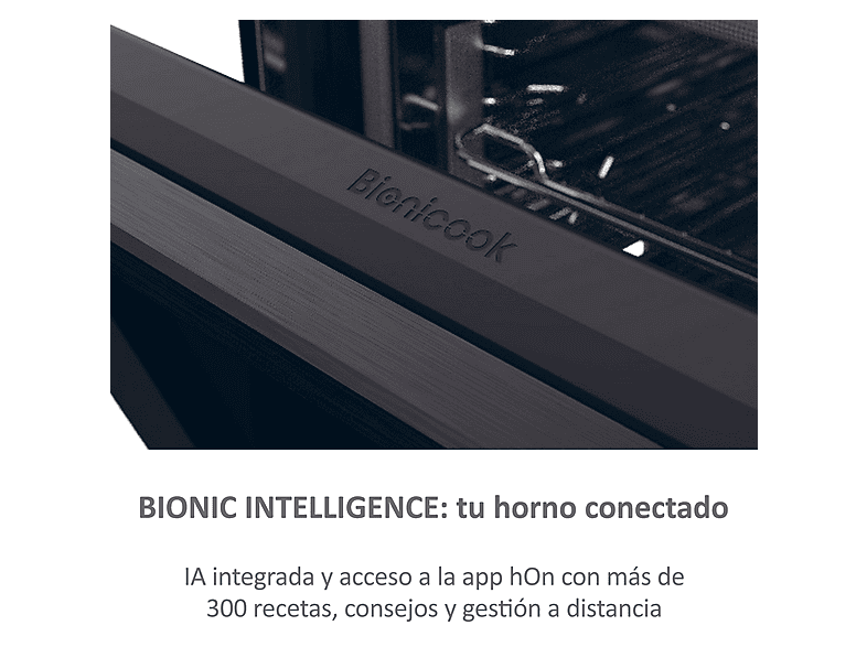 Horno - Haier ID Series 4 H6 ID46G3YTB, Multifunción, Pirolítico y por agua, 78 l, Guías telescópicas, 20 funciones, 60 cm, Negro