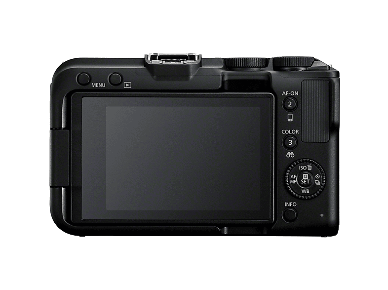 Cámara EVIL - Canon EOS R50 V, 24.2 megapixel, Pantalla táctil LCD TFT en color 7.5 cm, Wi-Fi, 4K a 60p, Dual Pixel CMOS Auto Focus, Negro