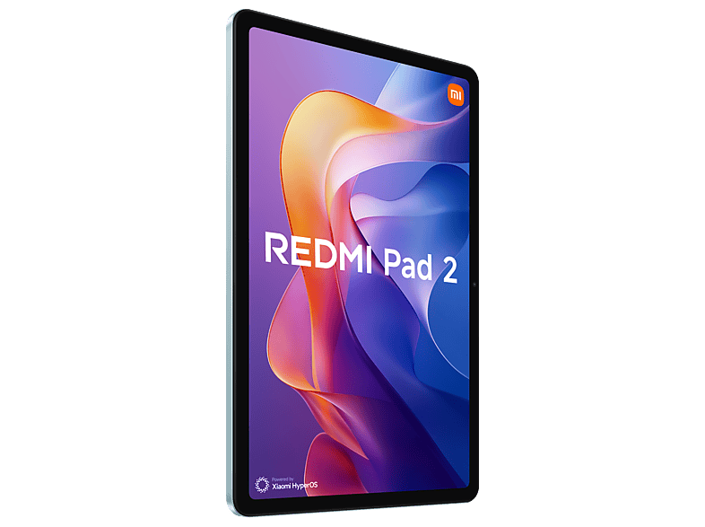 Tablet - Xiaomi Redmi Pad 2, WI-FI, 11" WQHD, 8 GB RAM, 256 GB, MediaTek G100-Ultra, Verde menta