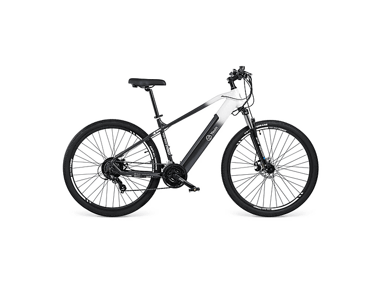 Bicicleta de Montaña - Youin You-Ride Everest, 250 W, 25 km/h, 65 km de autonomía, Negro y blanco