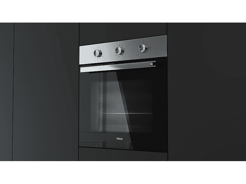 Horno - Teka NEO HSB 6150, Multifunción, Hidrolítica, 70l, 59.5 cm Ancho, HydroClean, Puerta de 2 Cristales, Precalentamiento rápido manual, Inox