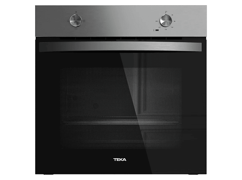 Horno - Teka NEO HBB 4350, Convencional, 2593W, 72l, 59.5 cm Ancho, Puerta de 2 cristales, Acero Inoxidable