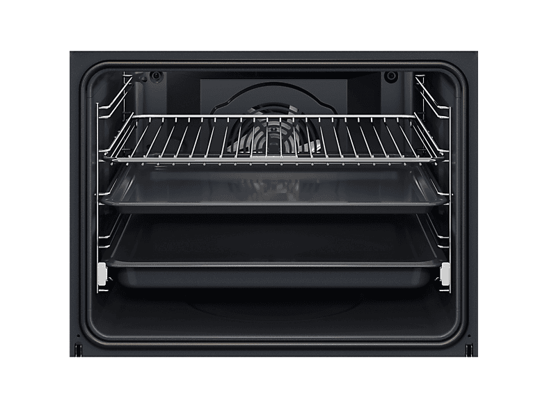 Horno - AEG GU5PB43FSM, Multifunción, Pirolítico, 72 l, Función Grill, 60 cm, INOX Antihuellas