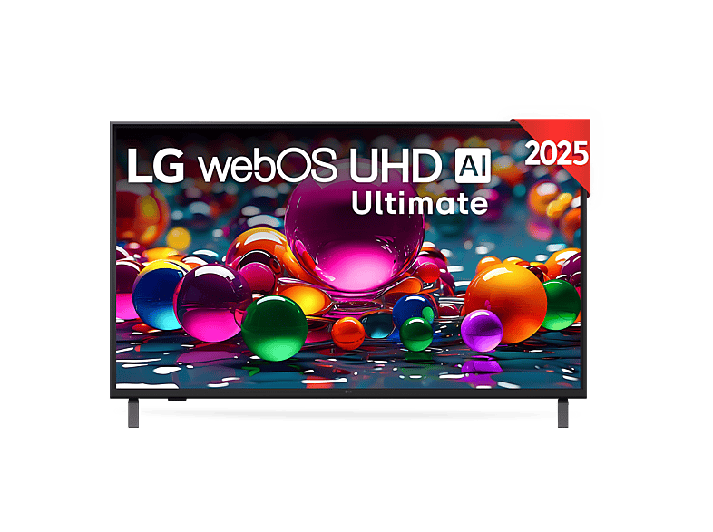 TV LED 43" - LG 43UA75006LA, UHD 4K, Procesador Inteligente α7 AI Processor 4K Gen8, Smart TV, DVB-T2 (H.265), Charcoal Black