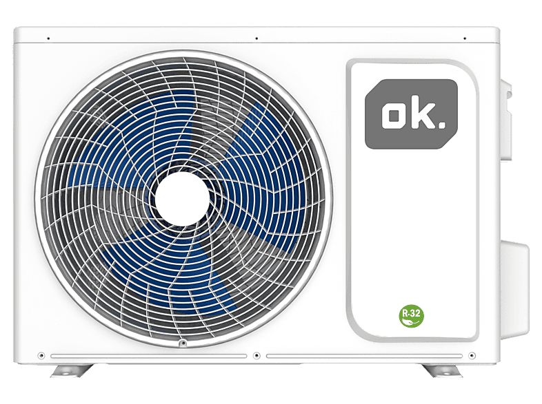 Aire acondicionado Split 1 x 1 - OK . OAC 92625 ES SET, 2236 fg/h, Función de calentamiento, Blanco