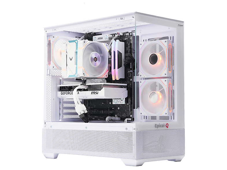 PC Gaming - Epical-Q Lottle Kent, AMD Ryzen 5 8400F, 32 GB RAM, 1 TB SSD, GeForce RTX™ 5060, Windows 11 Pro, Blanco