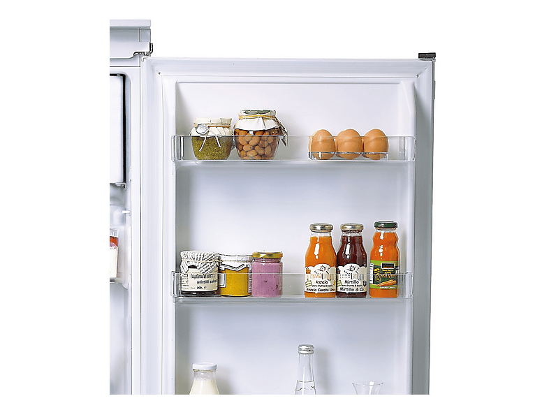 Frigorífico una puerta integrable - Candy CIO 225 EE/N, Estático, 122.1 cm, 179 l, Sin Panelar