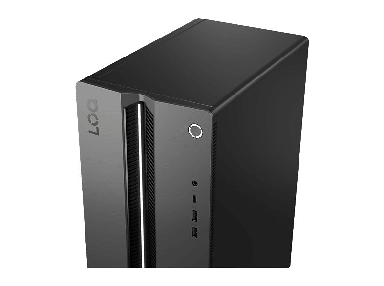 PC gaming - Lenovo LOQ Tower 17IAX10, Intel® Core™ Ultra 7 255HX, 13 TOPS, 16GB RAM, 1TB SSD, GeForce RTX™ 5060, Sin sistema operativo, Negro
