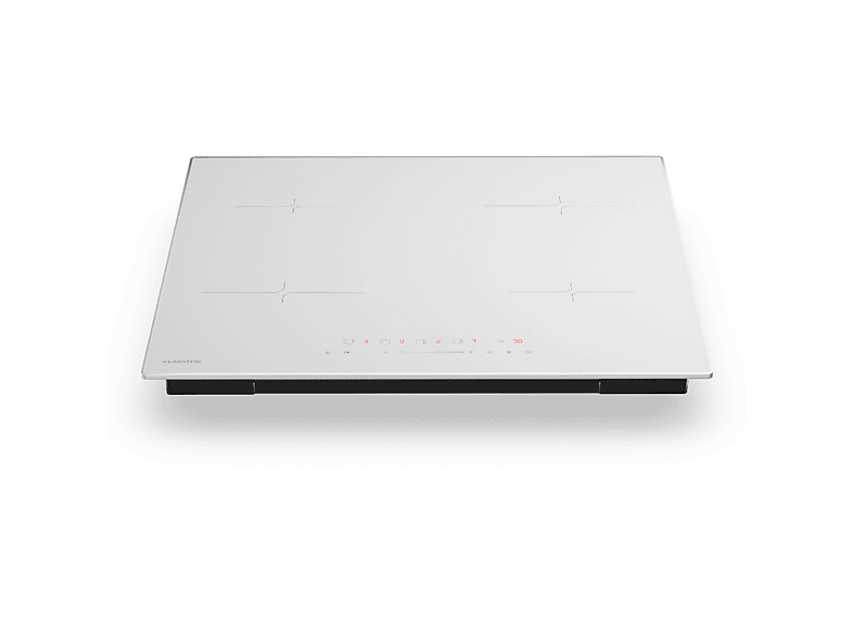 Placa de inducción - Klarstein Velaire, 4 zonas, 59,30 cm, Blanco