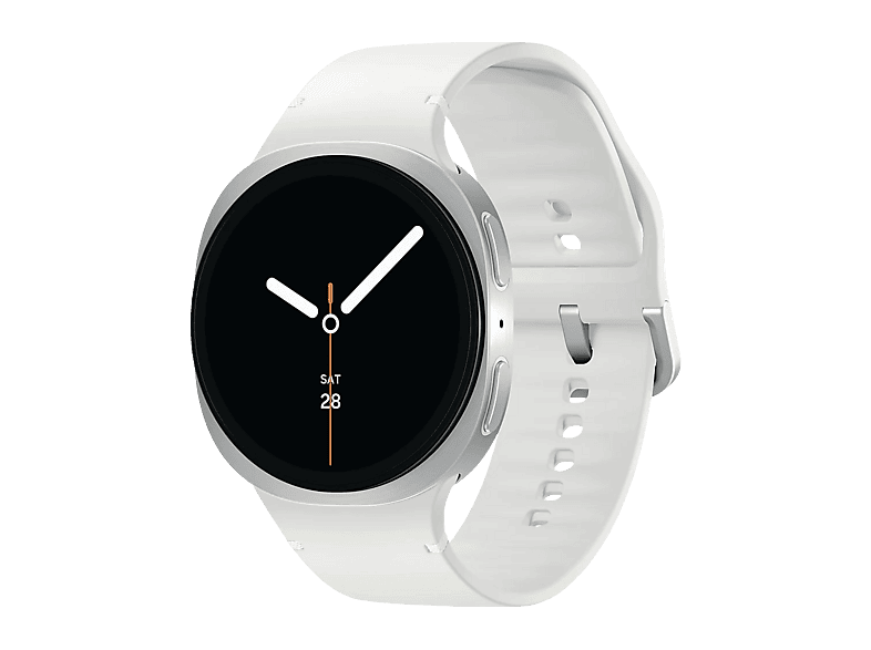Smartwatch - Samsung Galaxy Watch8 LTE 44mm, 4G, 1.47", Exynos W1000, 32GB, 2GB RAM, 435 mAh, Android, Plata