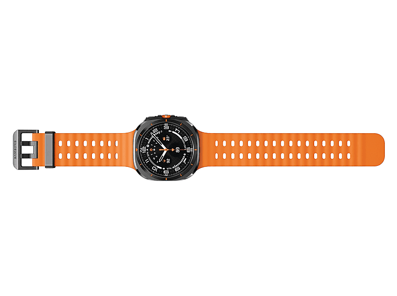 Smartwatch - Samsung Watch Ultra LTE (2025), 47 mm, 4G, 1.47", Exynos W1000, 64 GB, 2 GB RAM, 590 mAh, Android, Naranja / Gris Titanio