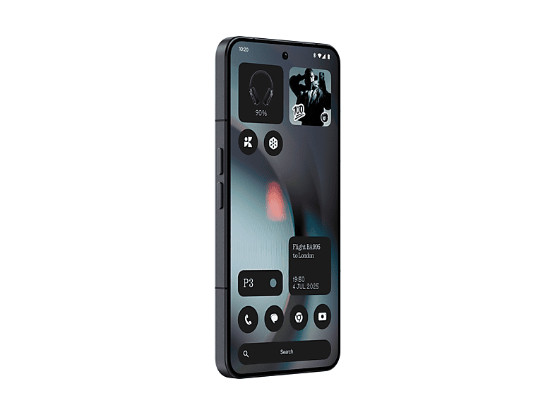 Móvil - Nothing Phone 3, Negro, 512GB, 16 GB, 6.67" AMOLED, Qualcomm® Snapdragon 8S Gen 4, 5150 mAh