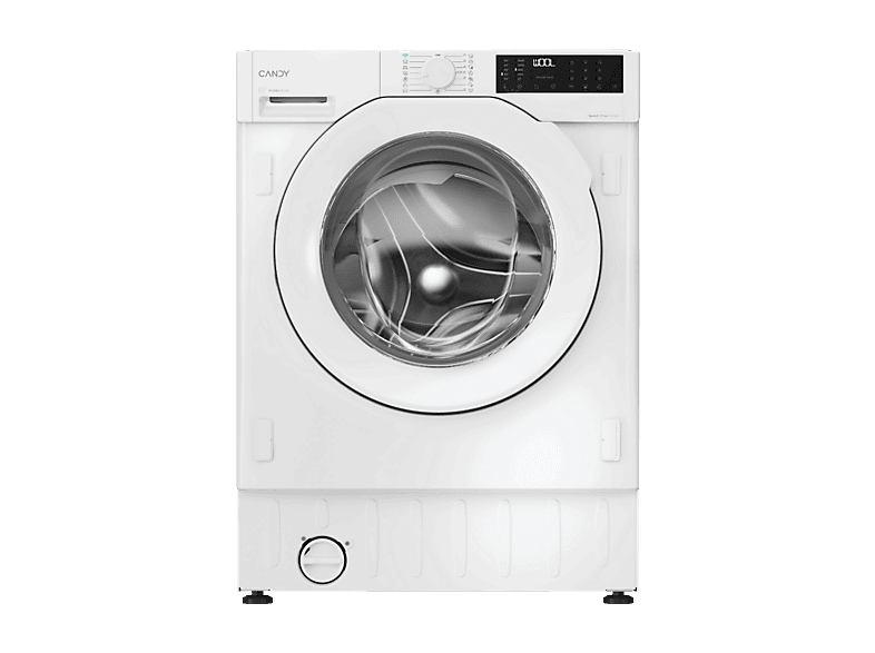 Lavadora integrable - Candy BC448M4D8J-S, 8 kg, Motor Inverter, 1400 rpm, 16 programas, Wi-Fi, Sin Panelar