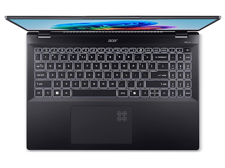 Portátil - Acer Swift 16 AI SF16-51-79ZJ, Copilot+ PC, 16" OLED, Intel® Core™ Ultra 7 258V, 47 TOPS, 32GB RAM, 1 TB SSD, Arc™ Graphics, Windows 11