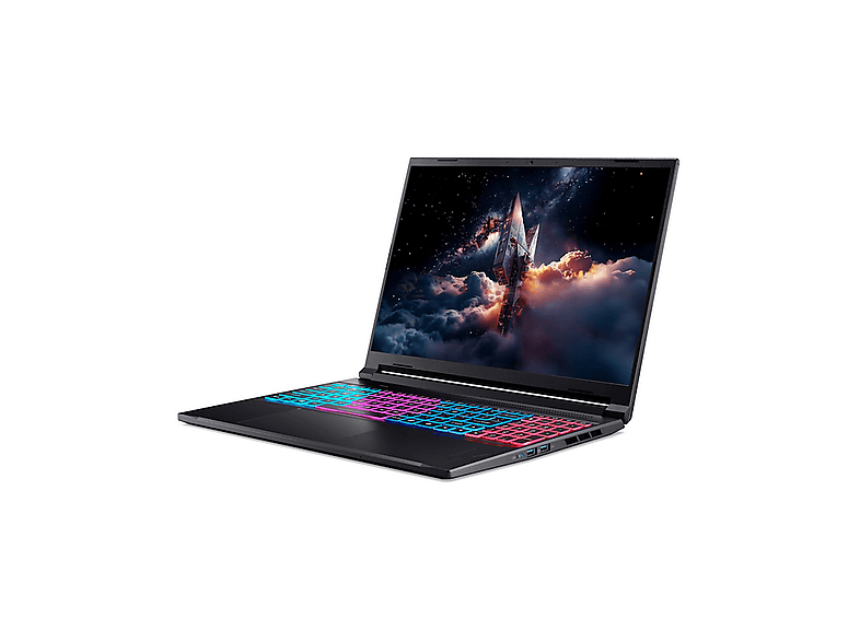 Portátil gaming - Acer Nitro V 16S AI ANV16S-41-R9P4, 16" WQXGA, AMD Ryzen™ 7 260, 32GB RAM, 1 TB SSD, GeForce RTX™ 5060, Sin sistema operativo