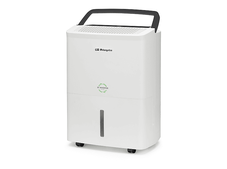 Deshumidificador - Orbegozo DHM 2010, 4.5L, 120m², Motor DC Inverter, Modo secarropa, Blanco