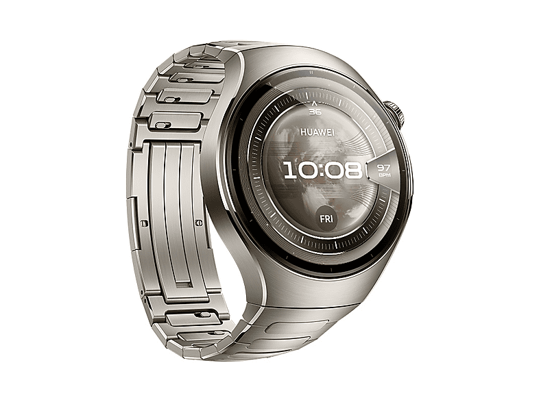 Smartwatch - Huawei Watch 5, 46mm, 32 GB, NFC, Llamadas celulares eSIM, Titanio