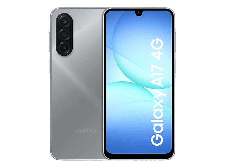 Móvil - Samsung Galaxy A17 LTE, Gris, 256 GB, 8 GB RAM, 6.7", FHD+ Super AMOLED, Mediatek G99 Octa-core, 5000 mAh, Android 15