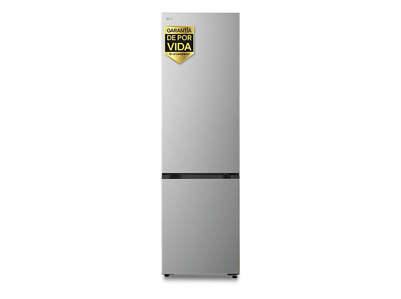 Frigorífico combi - LG GBBS726CPY, No Frost, 203 cm, 375 l, DoorCooling+™, Digital FRESHConverter+™, Inox antihuellas