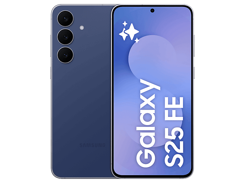 Móvil - Samsung Galaxy S25 FE, Navy, 512 GB, 8 GB RAM, 6.7" FHD+, Exynos 2400 Deca-Core, 4900 mAh, Android 16