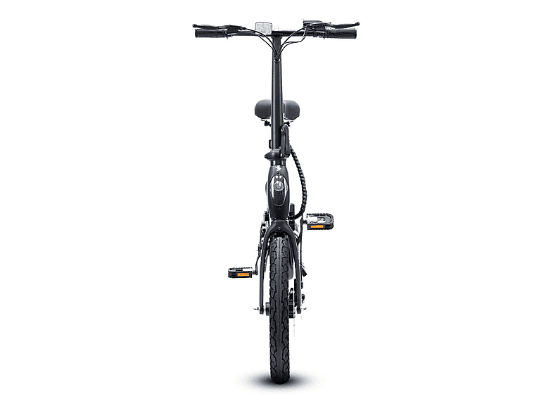 Bicicleta urbana - Smartgyro Ebike Soho 16, Potencia Nominal 250W, Velocidad máx. 25 km/h, Auton. 60km, Suspensión Trasera, Display frontal LCD, Gris