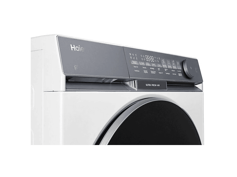 Lavadora carga frontal - Haier X9 Series HW110-B14387UIB, 11 kg, 1400 rpm, Función Vapor, Blanco